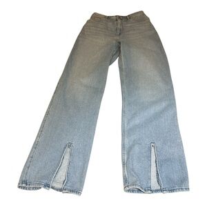 Hollister Ultra High-Rise Dad Jean Vintage Stretch size 3 R 26/31 Inseam 29"